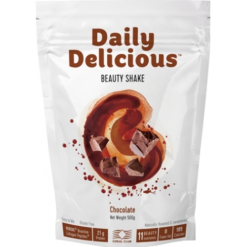 Енергия и работоспособност: Дейли Делишъс Бюти Шейк с вкус на шоколад / Daily Delicious (Coral Club)