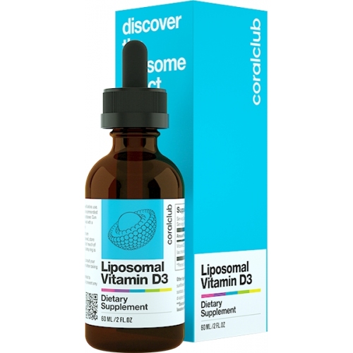 Ліпосомальні формули: Ліпосомальний вітамін D3 / Liposomal Vitamin D3 (Coral Club)